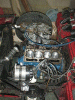 Engine going in
