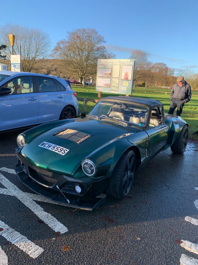 At the Petrolheads car meet on Boxing Day